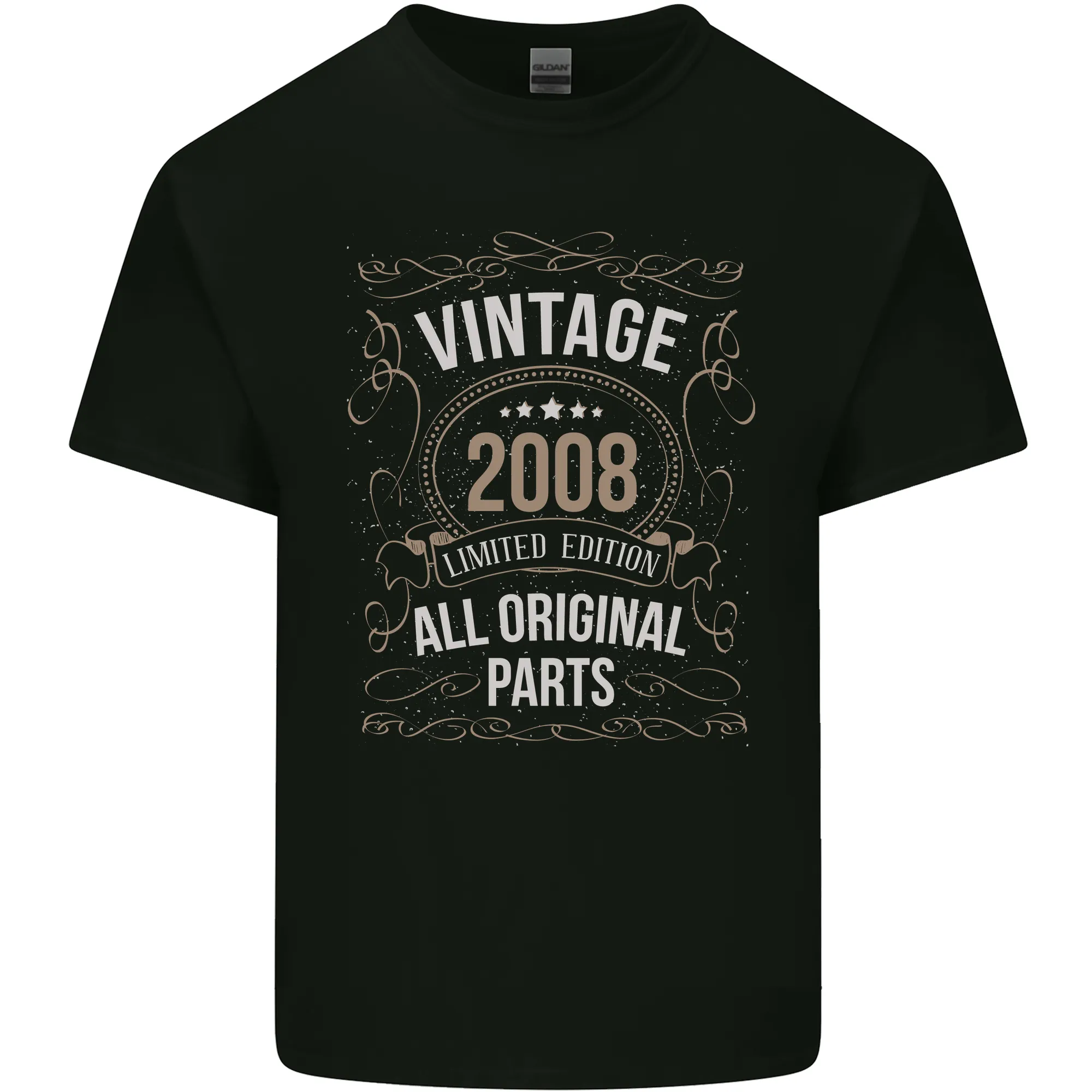 15th Birthday Limited Edition 2008 Mens Light Cotton T-Shirt
