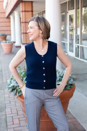 Aly Button Tank