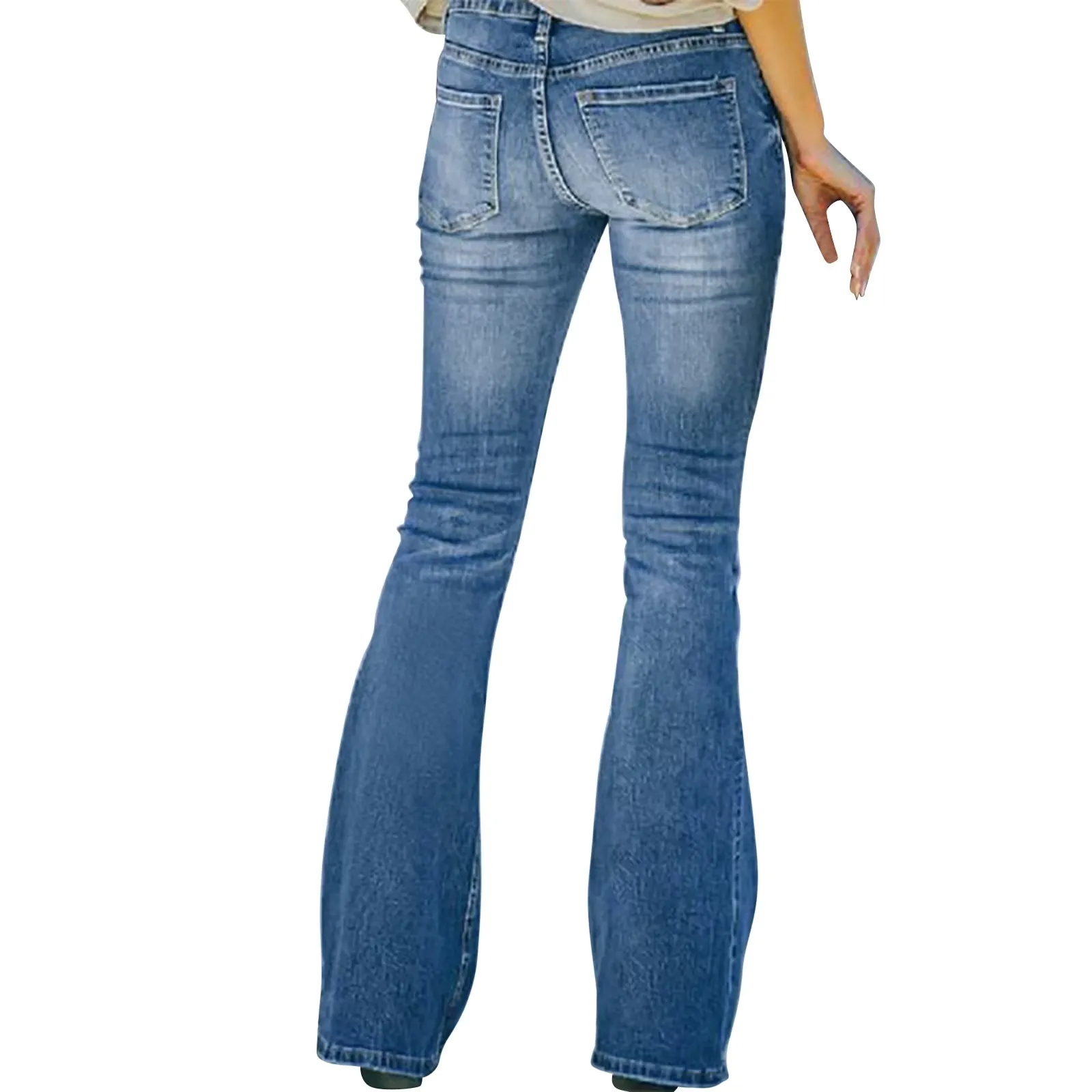 AVELINE - Comfortable High Waist Vintage Flared Jeans