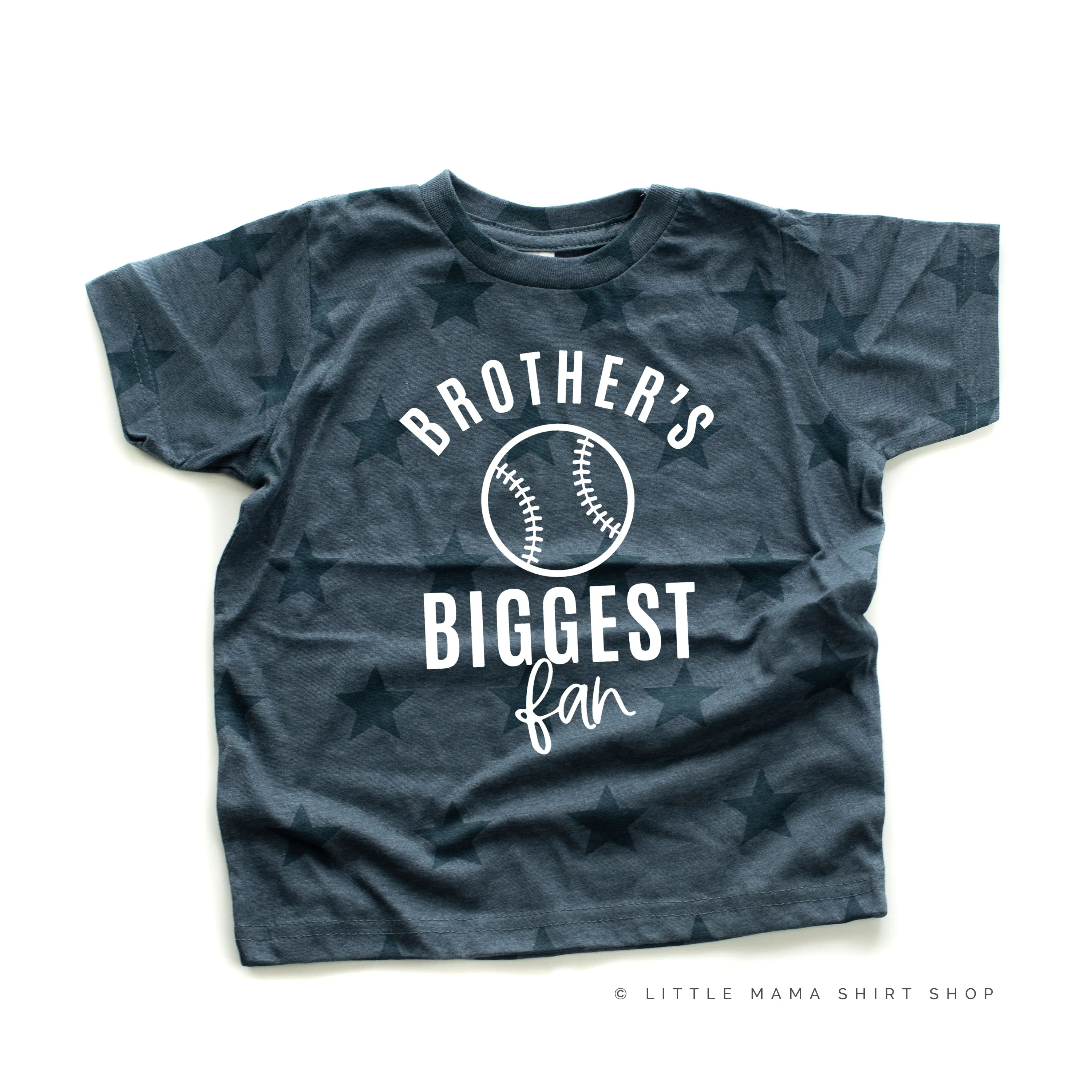 Brother's Biggest Fan - Baseball - Short Sleeve Child STAR Shirt