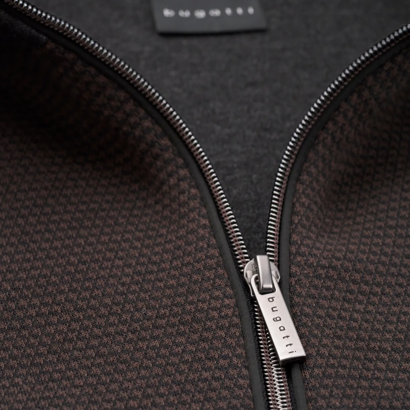 Bugatti Feature Print Full Zip