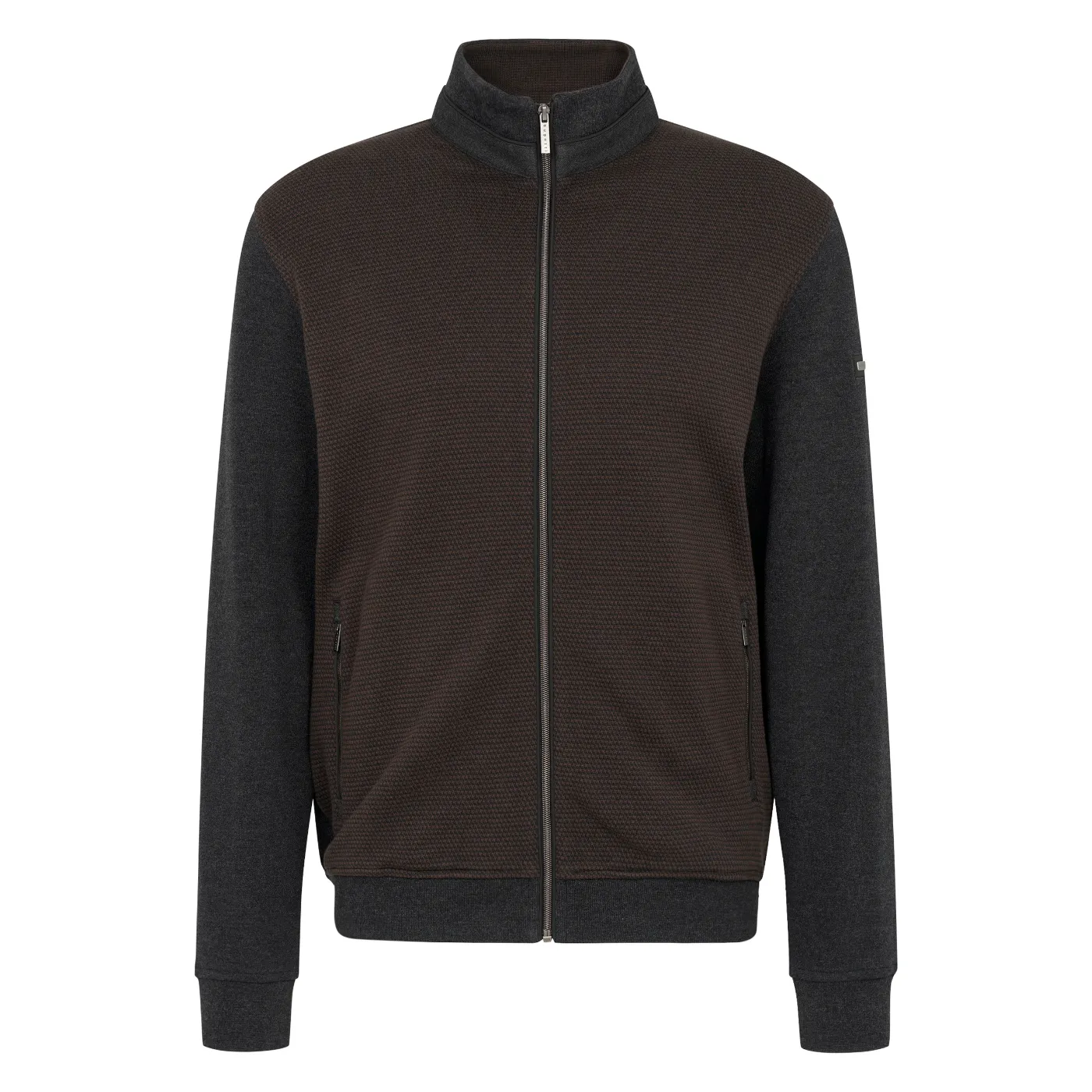 Bugatti Feature Print Full Zip