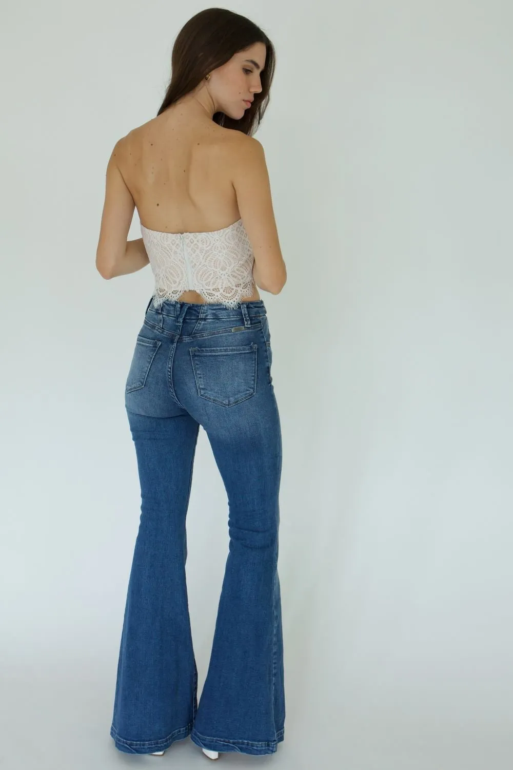 Calix Lace Corset Top