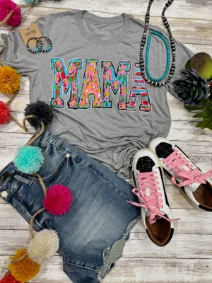 Callie Ann Stelter Mama Grey Tee