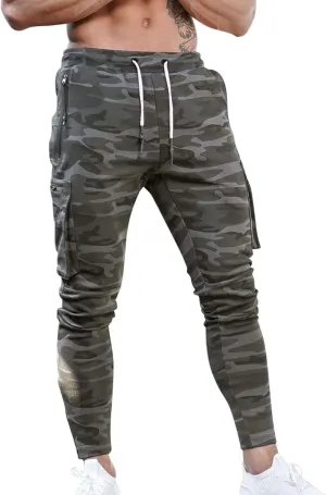 Cargo Pants for Men Relaxed Fit Gym Sweatpants Work Joggers Mens Long Pants Sweatpants for Men Men's Casual Trousers