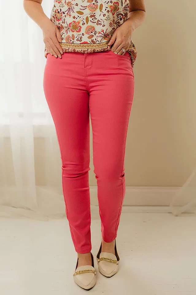 Colored Skinny Denim Pants
