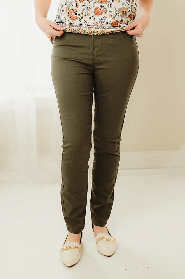 Colored Skinny Denim Pants