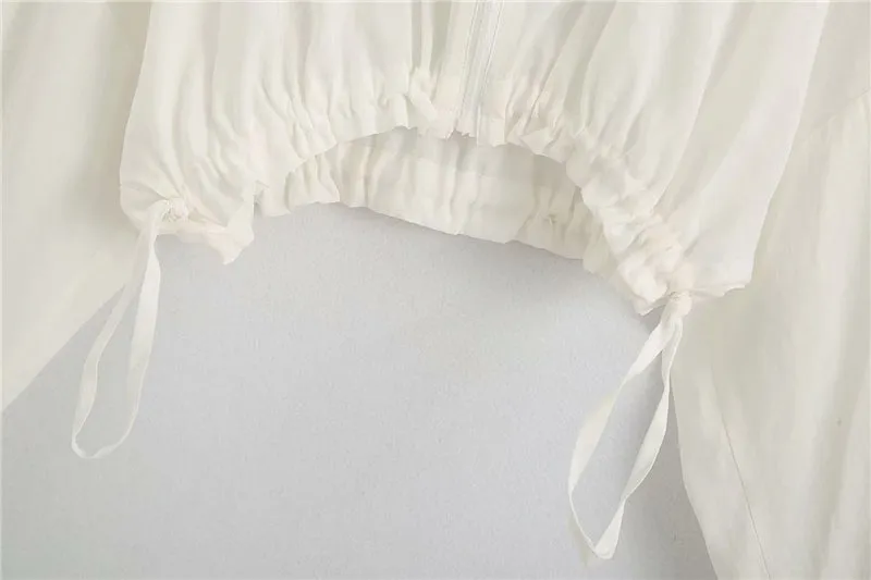 CROPPED JACKET HIGH COLLAR
