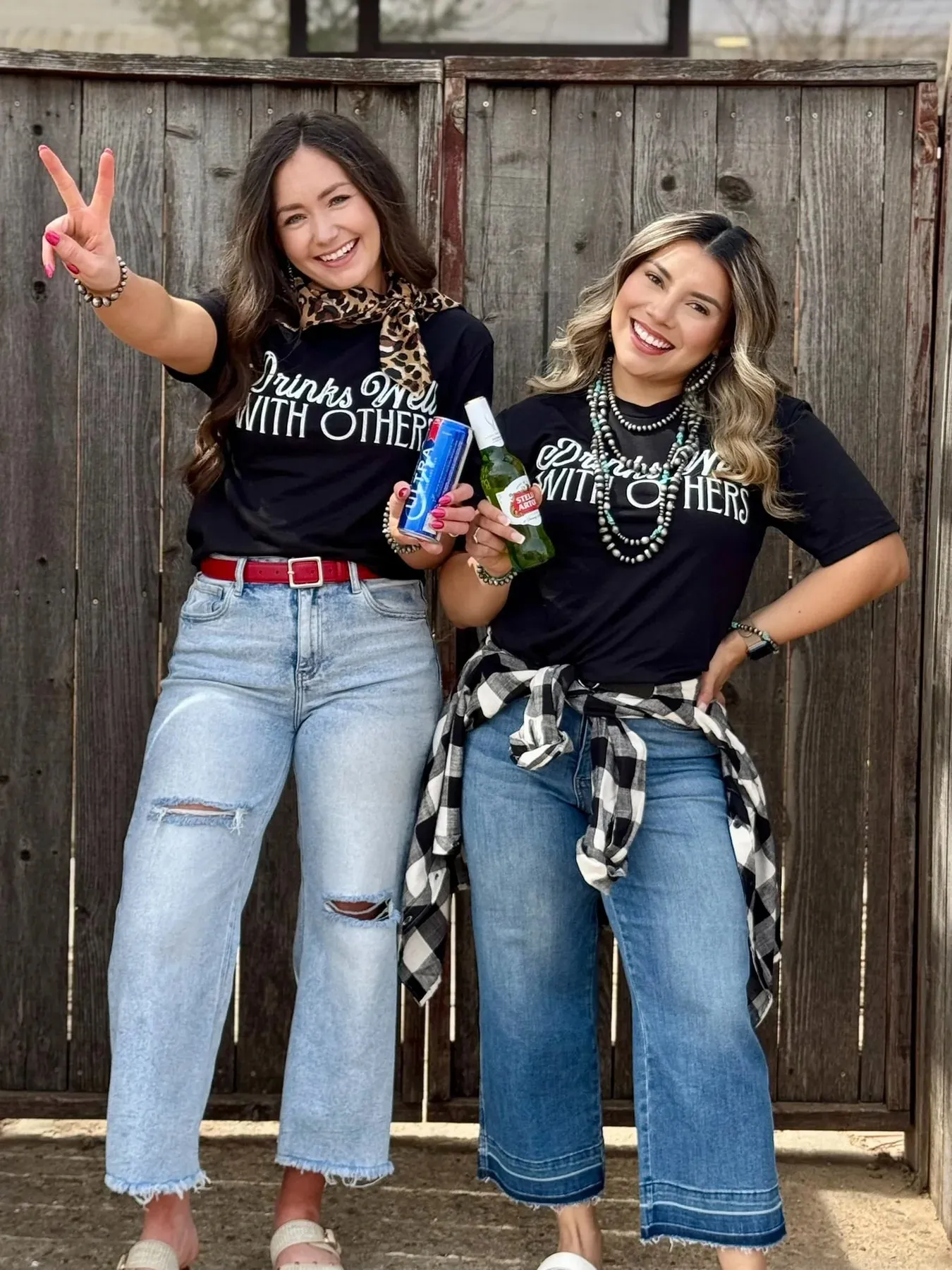 DRINKS WELL WITH OTHERS TEE