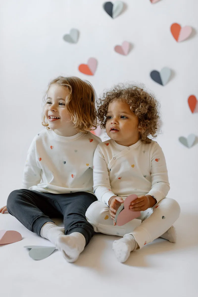 Dropped Shoulder Long Sleeve Toddler Top