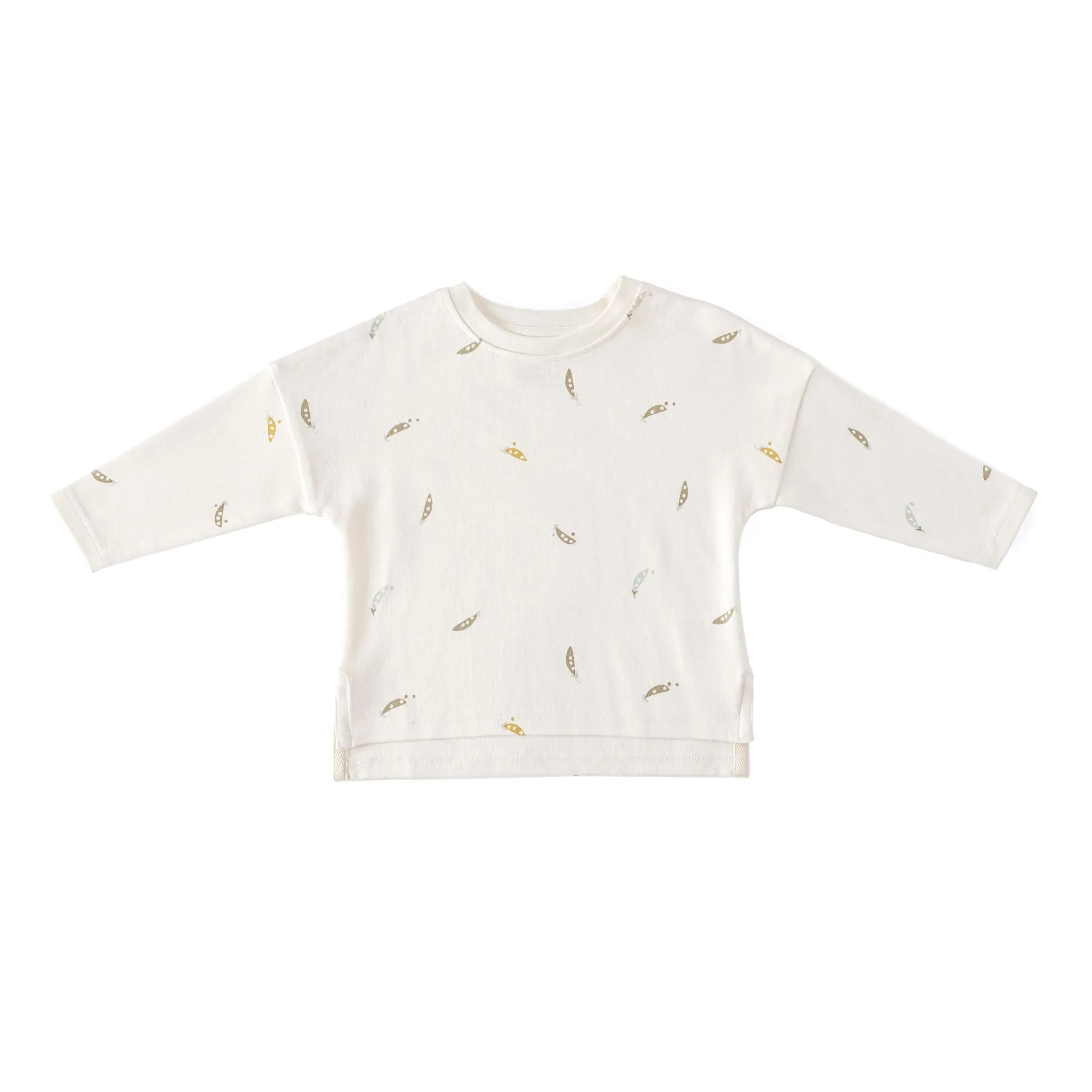Dropped Shoulder Long Sleeve Toddler Top