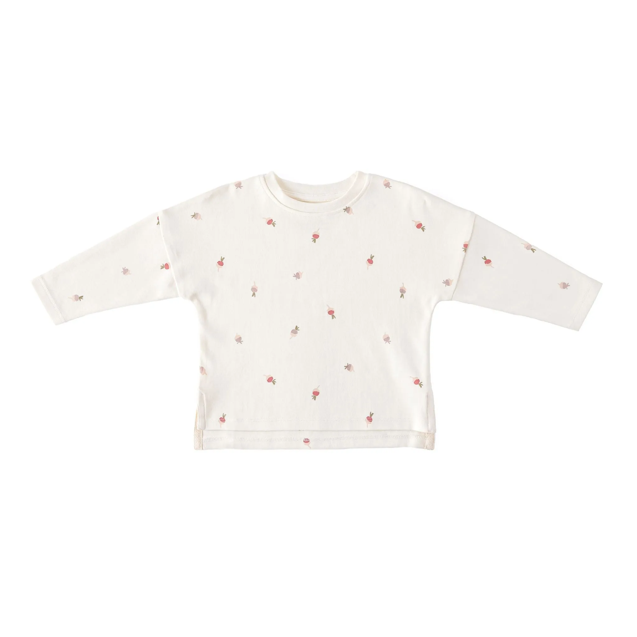 Dropped Shoulder Long Sleeve Toddler Top