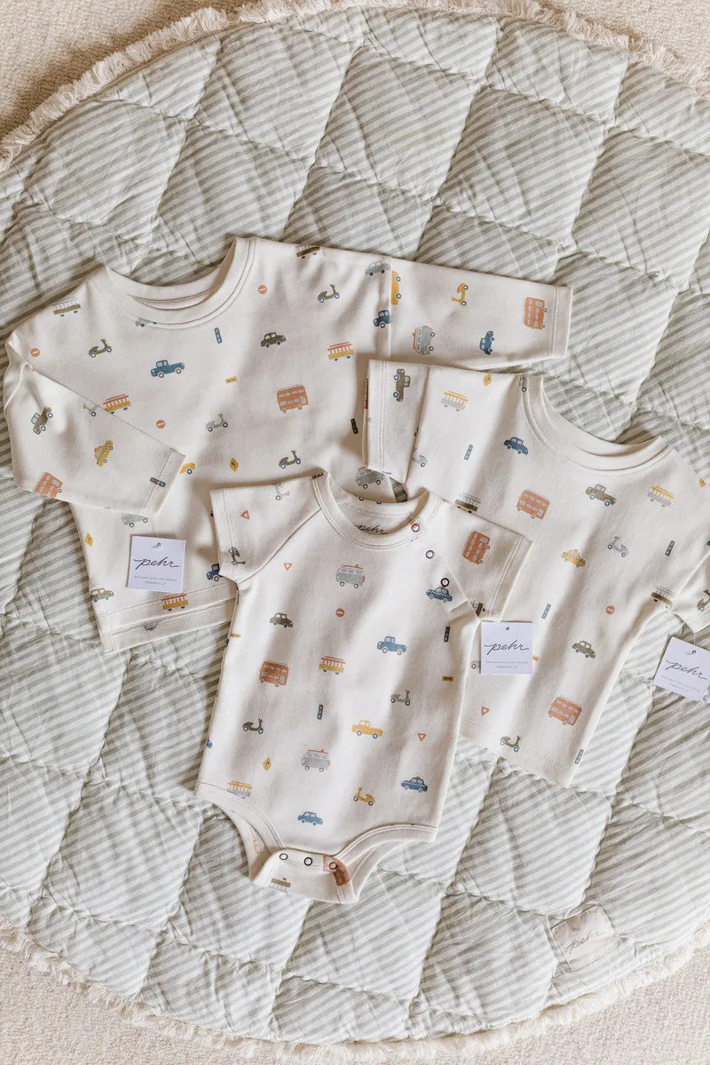 Dropped Shoulder Long Sleeve Toddler Top