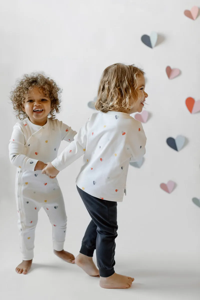 Dropped Shoulder Long Sleeve Toddler Top