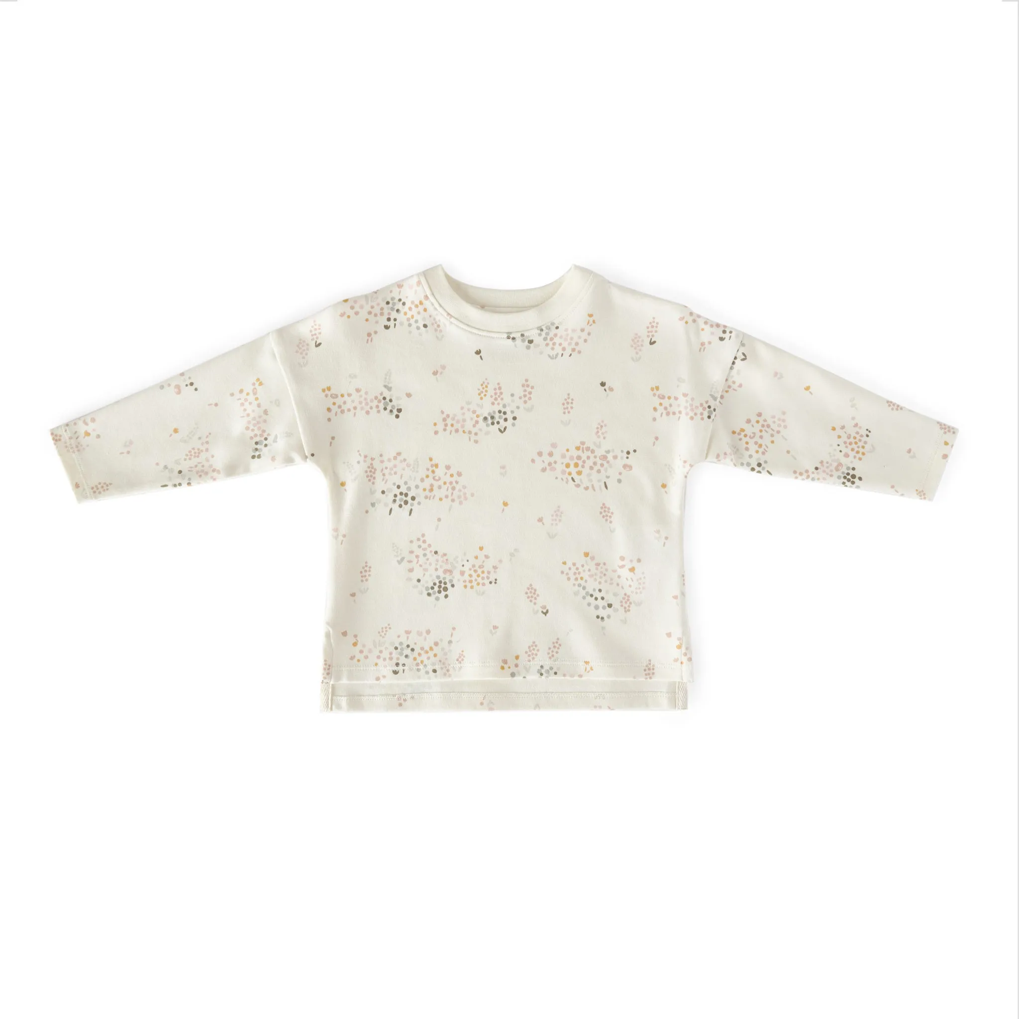 Dropped Shoulder Long Sleeve Toddler Top