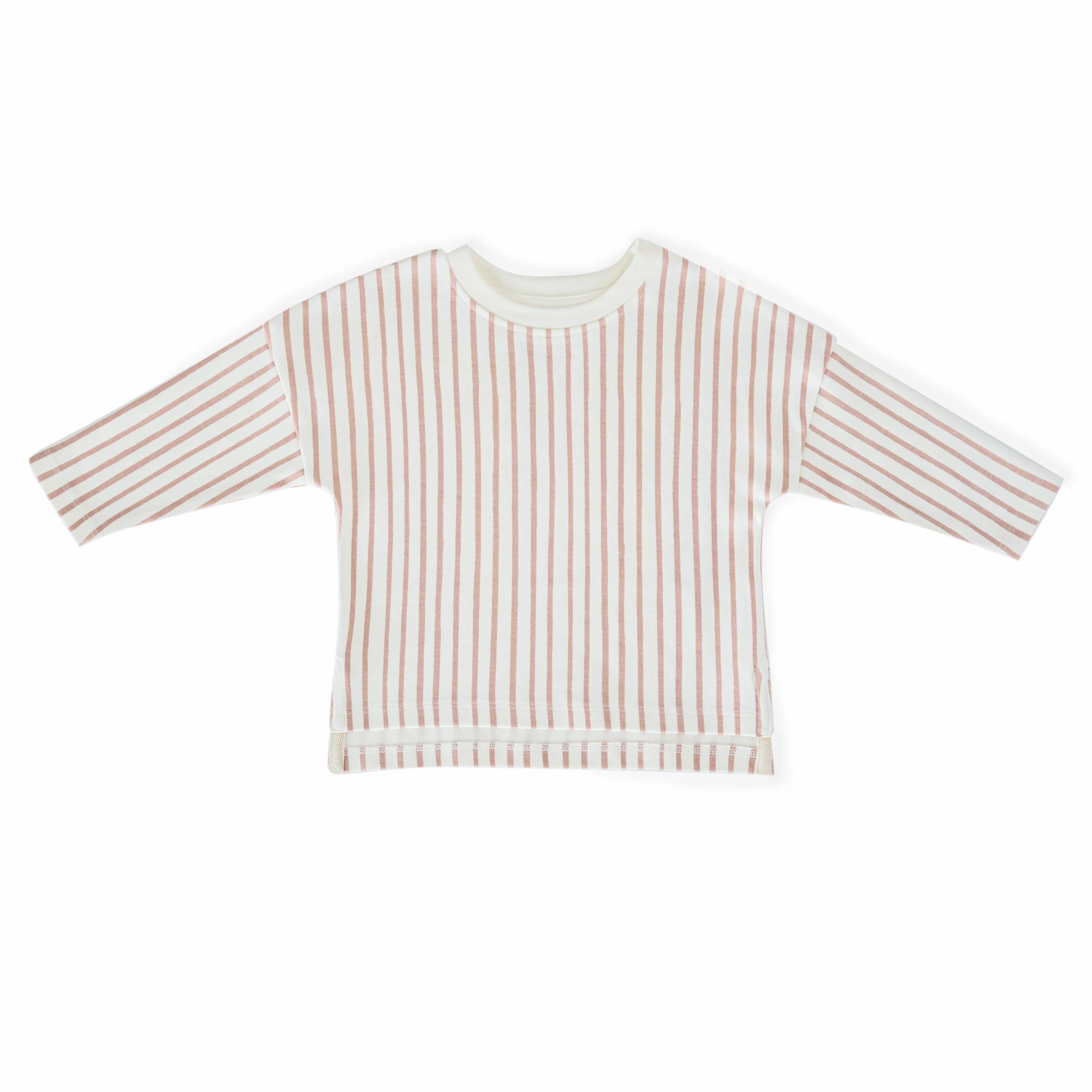 Dropped Shoulder Long Sleeve Toddler Top