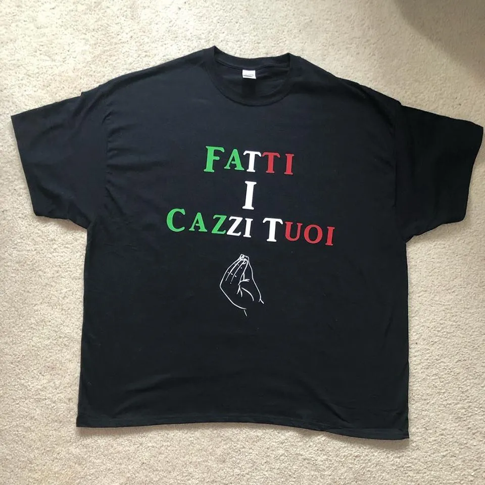 Fatti I Cazzi Tuoi Adult T-shirt