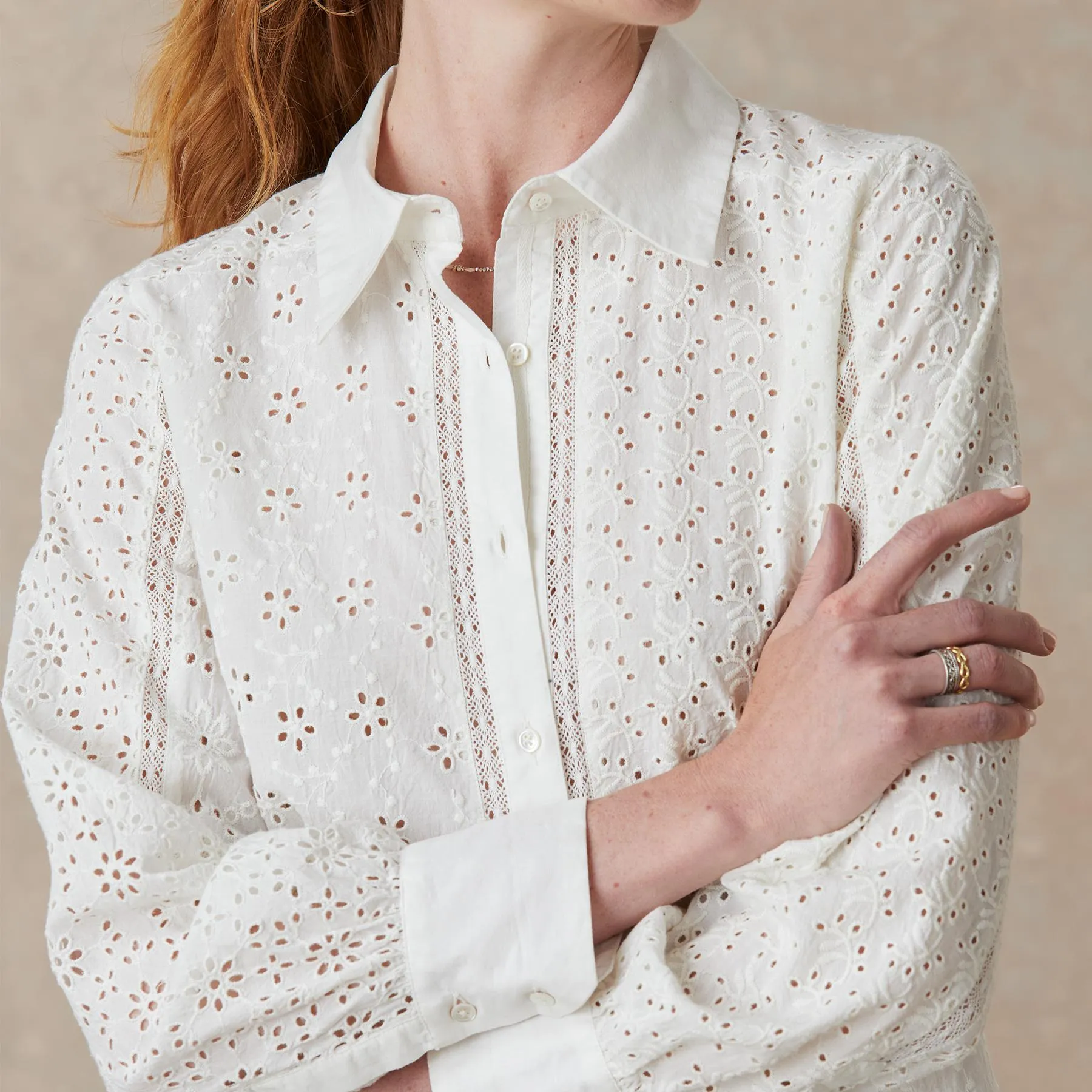 Gina Eyelet Tunic