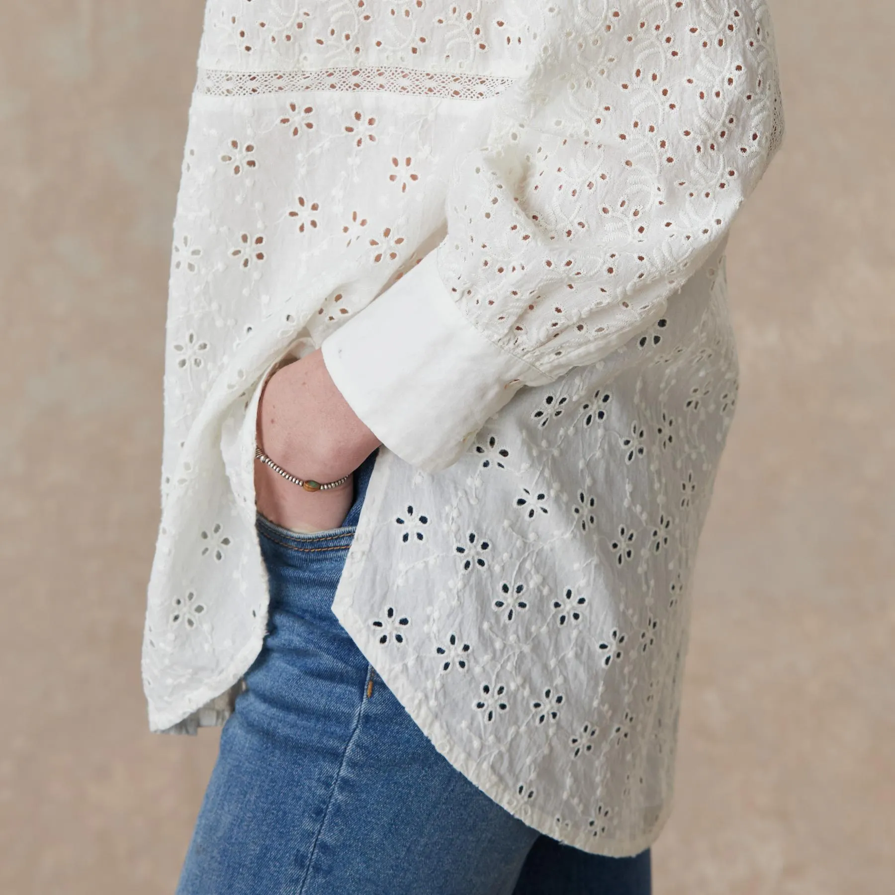 Gina Eyelet Tunic