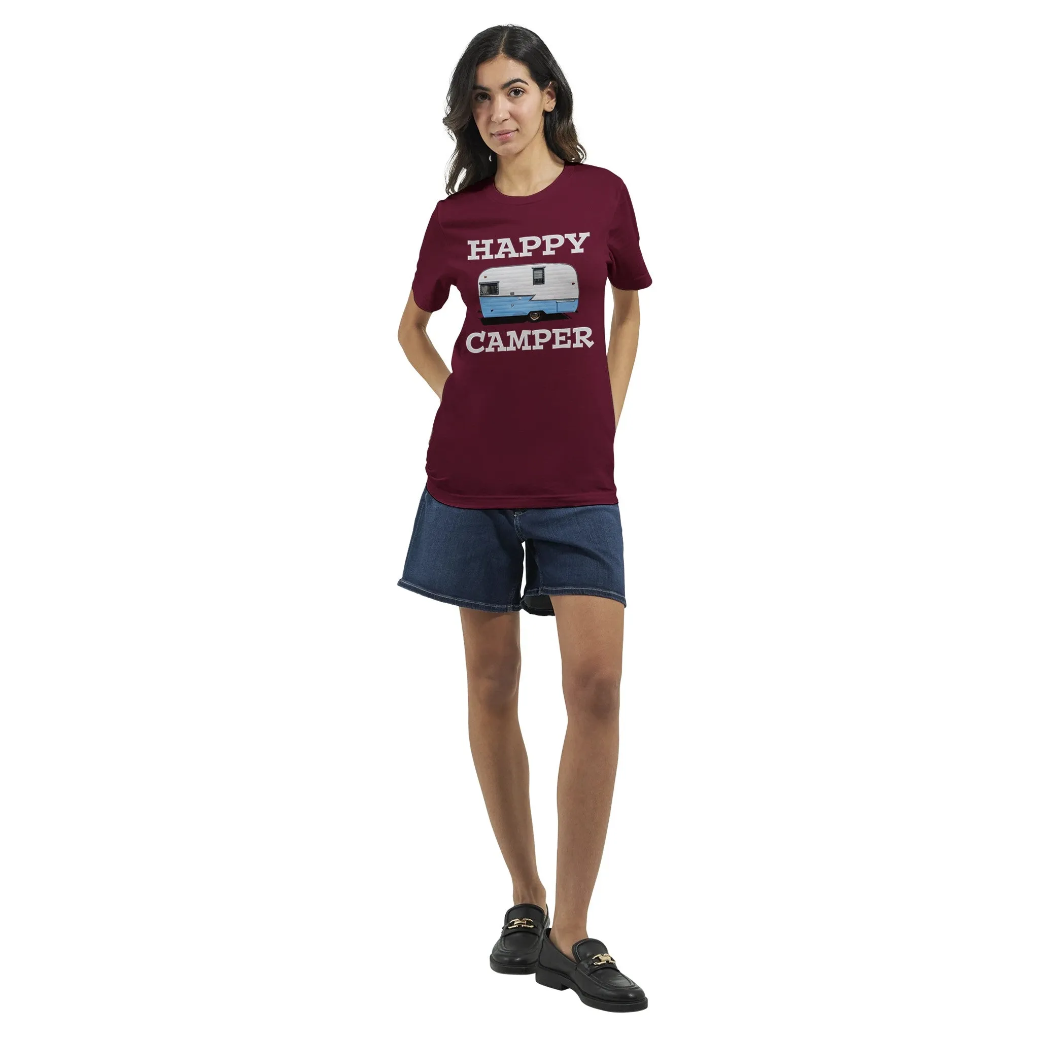 Happy Camper  -  Premium Unisex Crewneck T-shirt