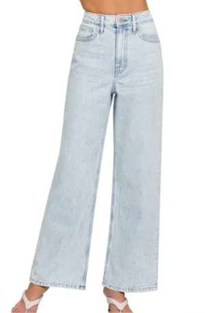 High Waist Wide Leg Jeans