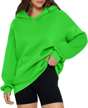 Hoodies for Women Oversized Sweatshirts Fleece Hoodie Long Sleeve Shirts Pullover Fashion Winter Fall Y2k Clothes