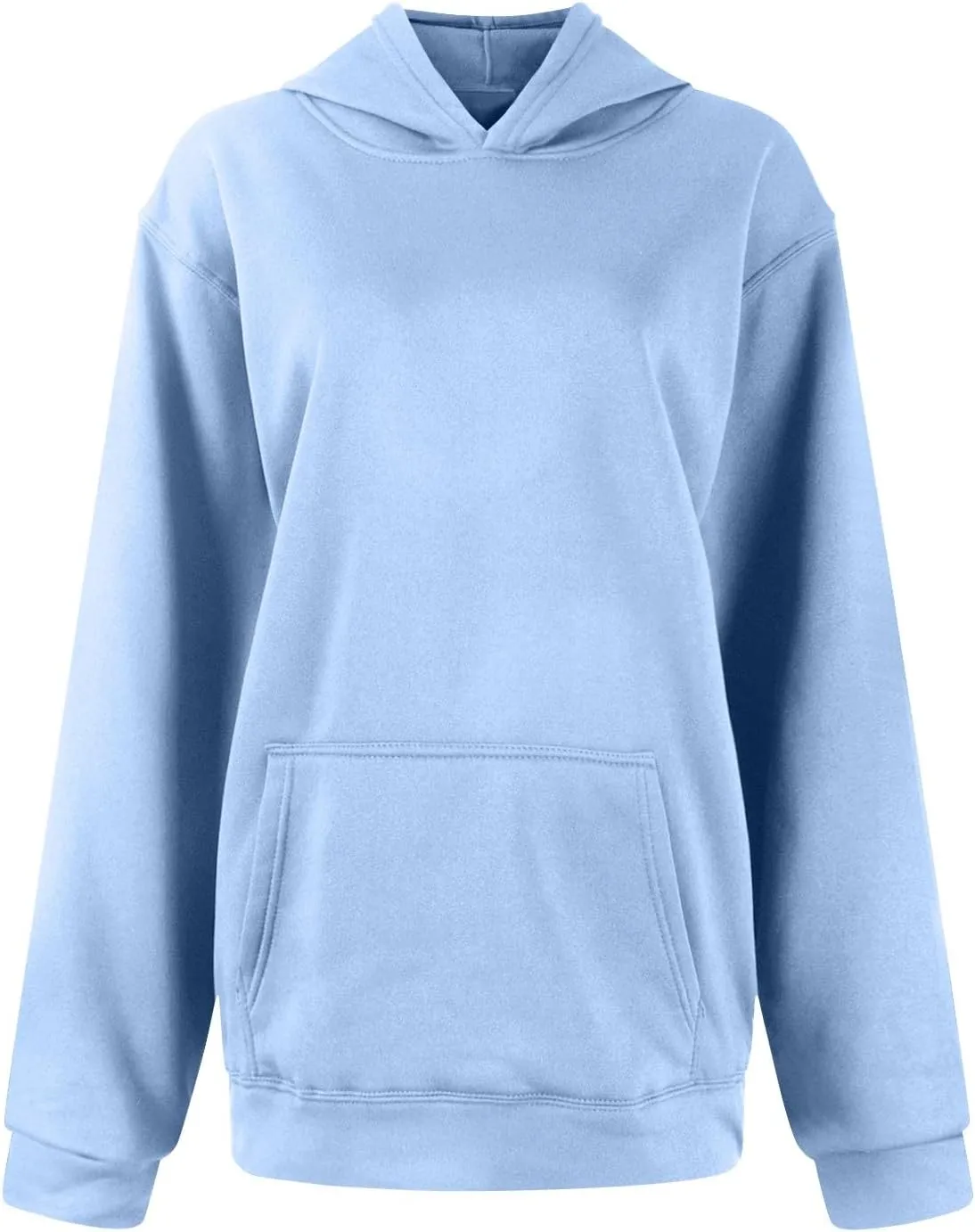 Hoodies for Women Oversized Sweatshirts Fleece Hoodie Long Sleeve Shirts Pullover Fashion Winter Fall Y2k Clothes