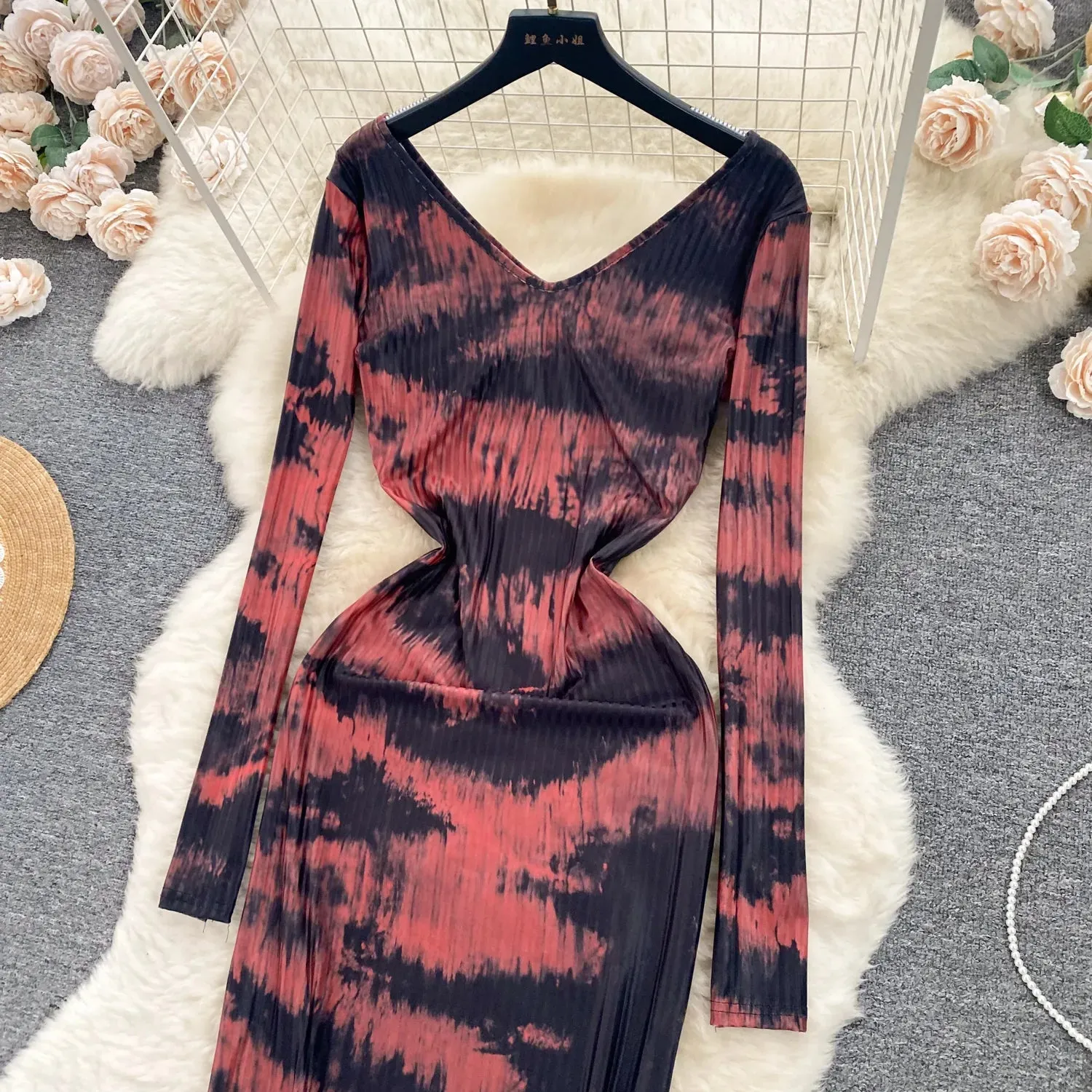 Jennifer Twisted Sweater Dress