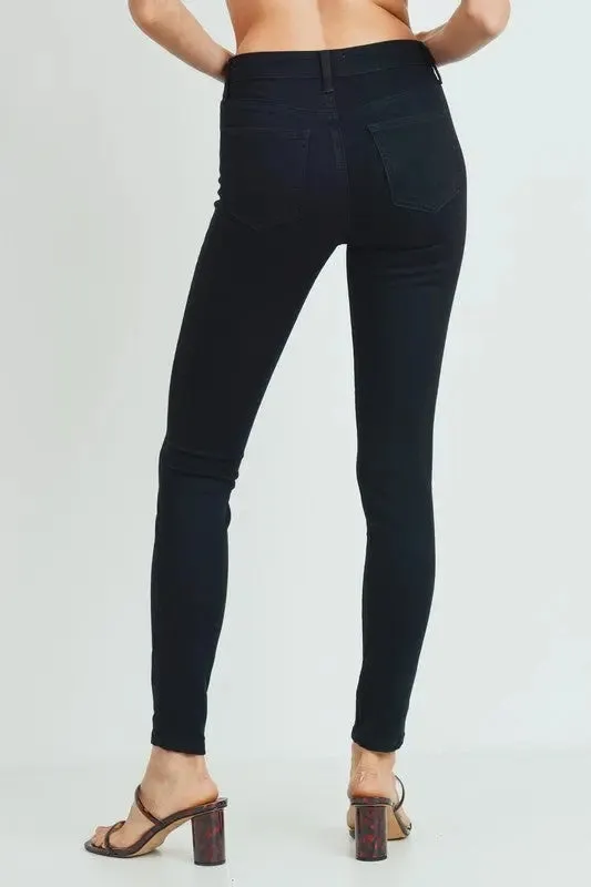 JUST USA Button Down Skinny Jeans
