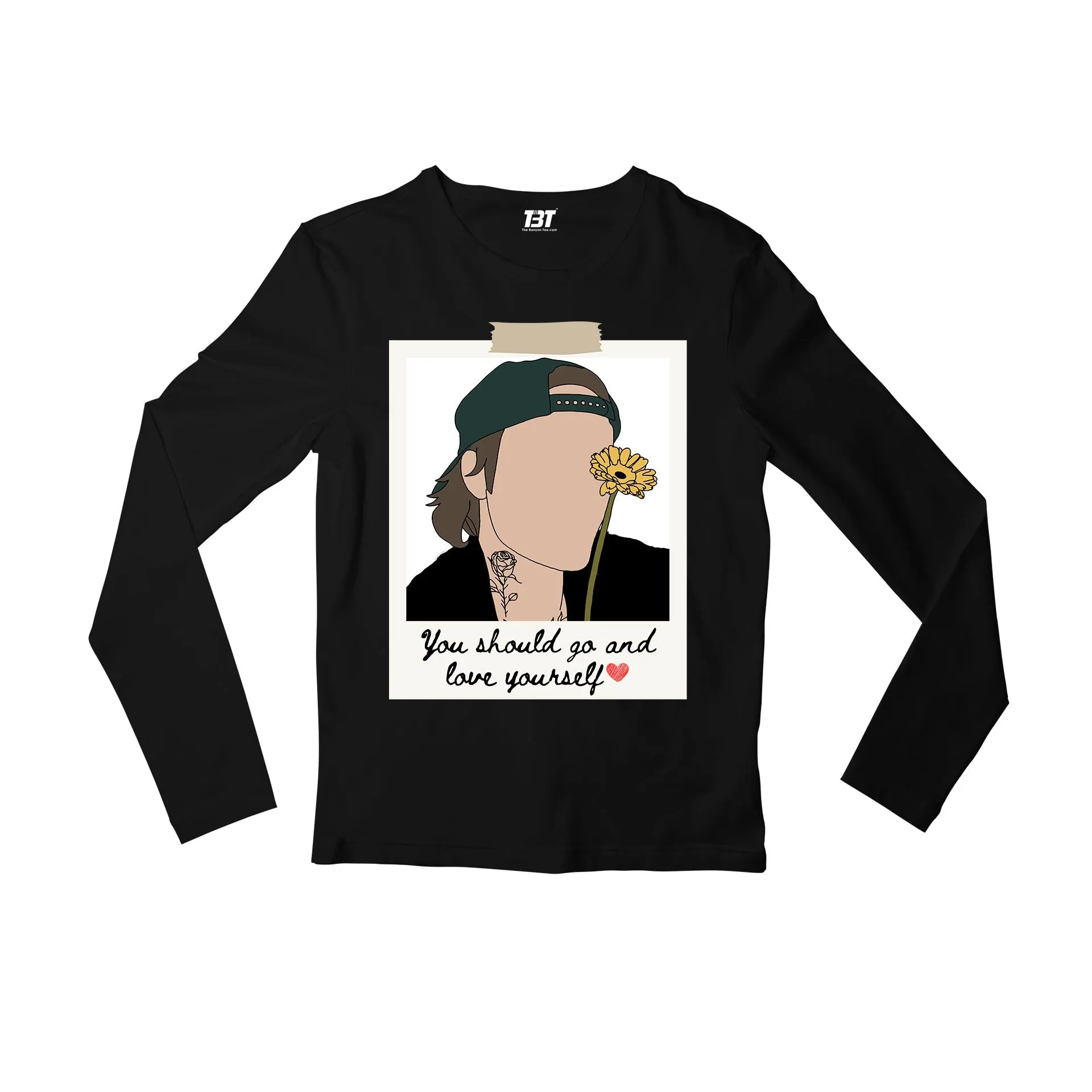 Justin Bieber Full Sleeves T shirt - Love Yourself