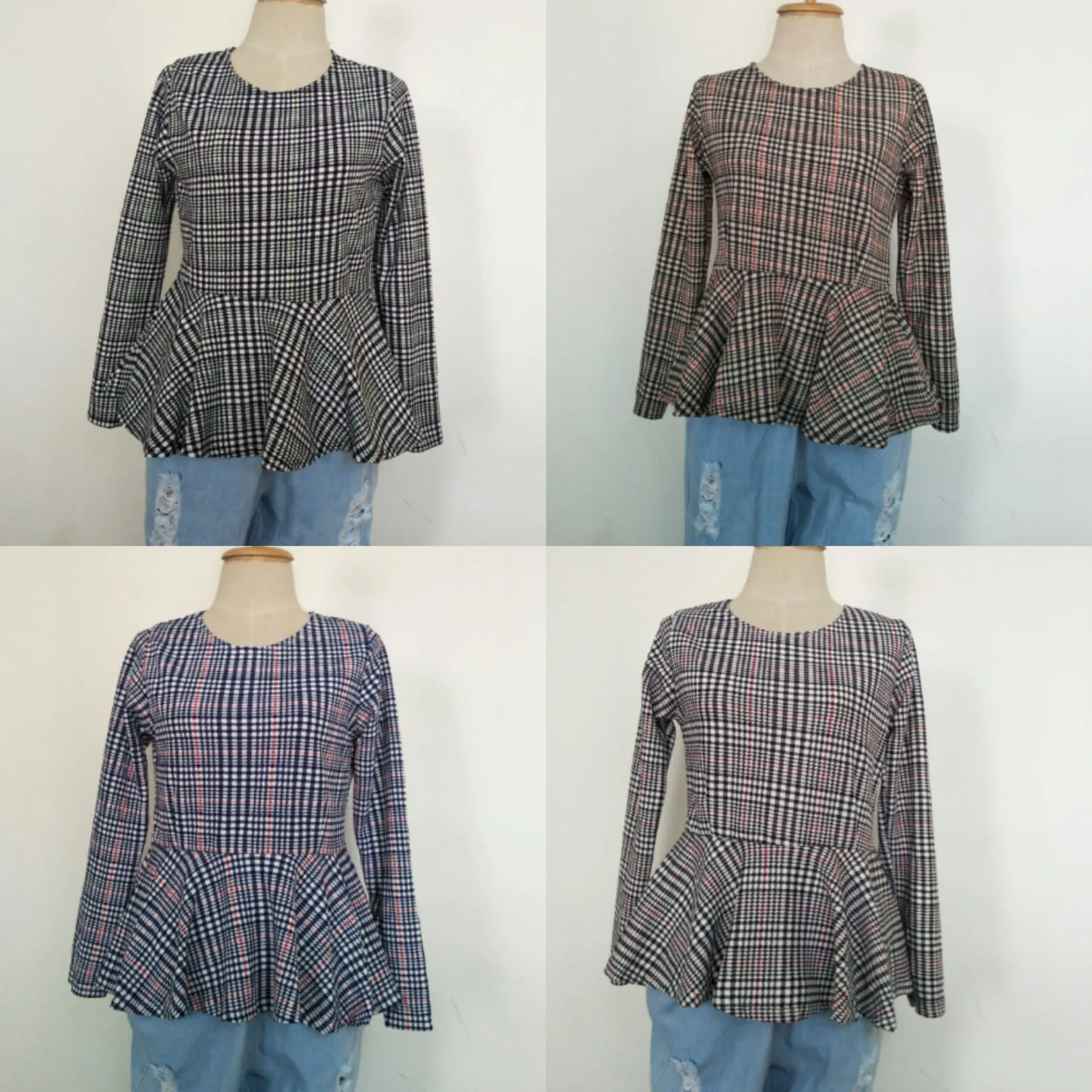 Leeyana Peplum Tops (New Instock)