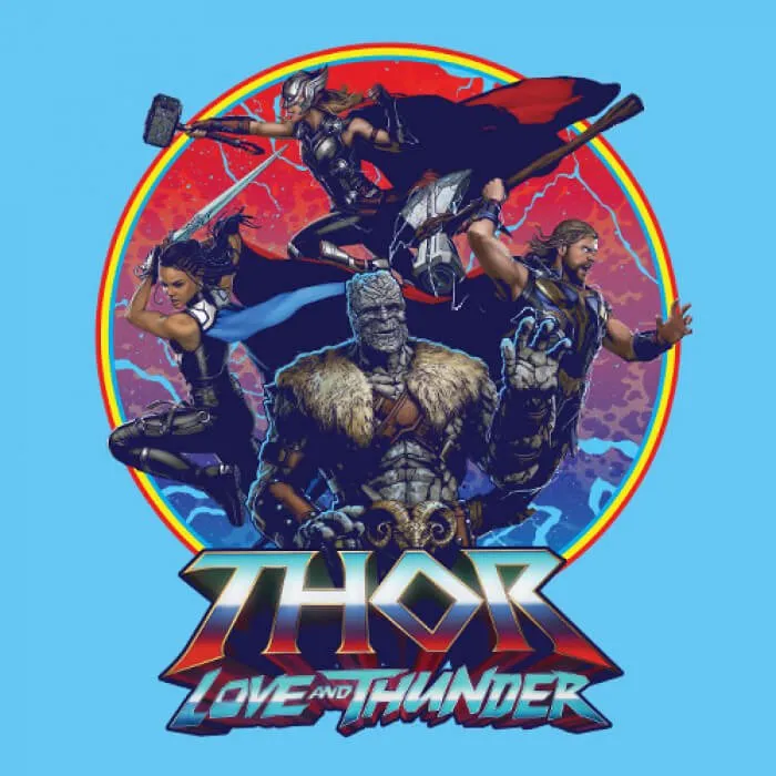 LIGHTENING TEAM - MARVEL OFFICIAL T-SHIRT