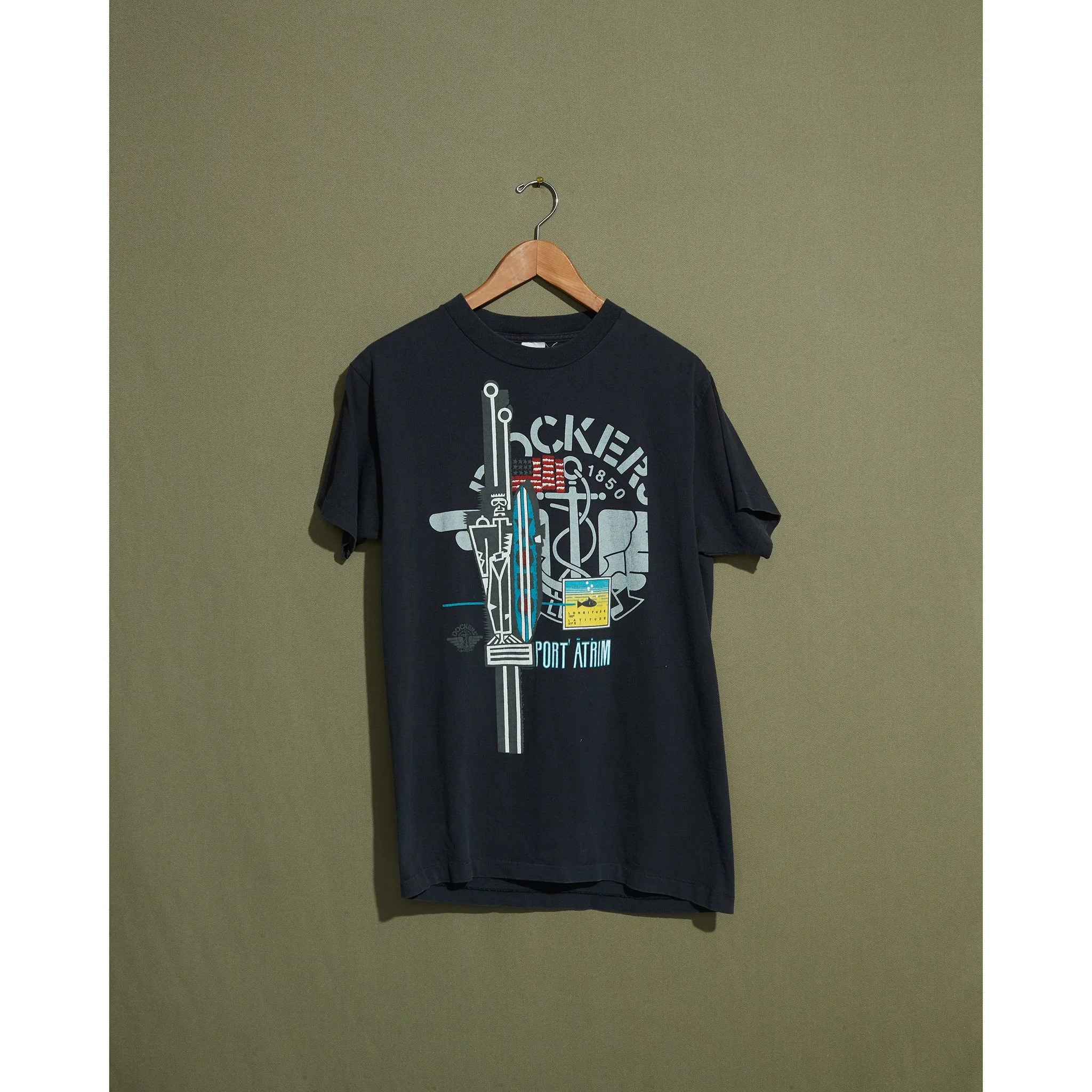 Made in USA, Port Atrim Printed Tee - M