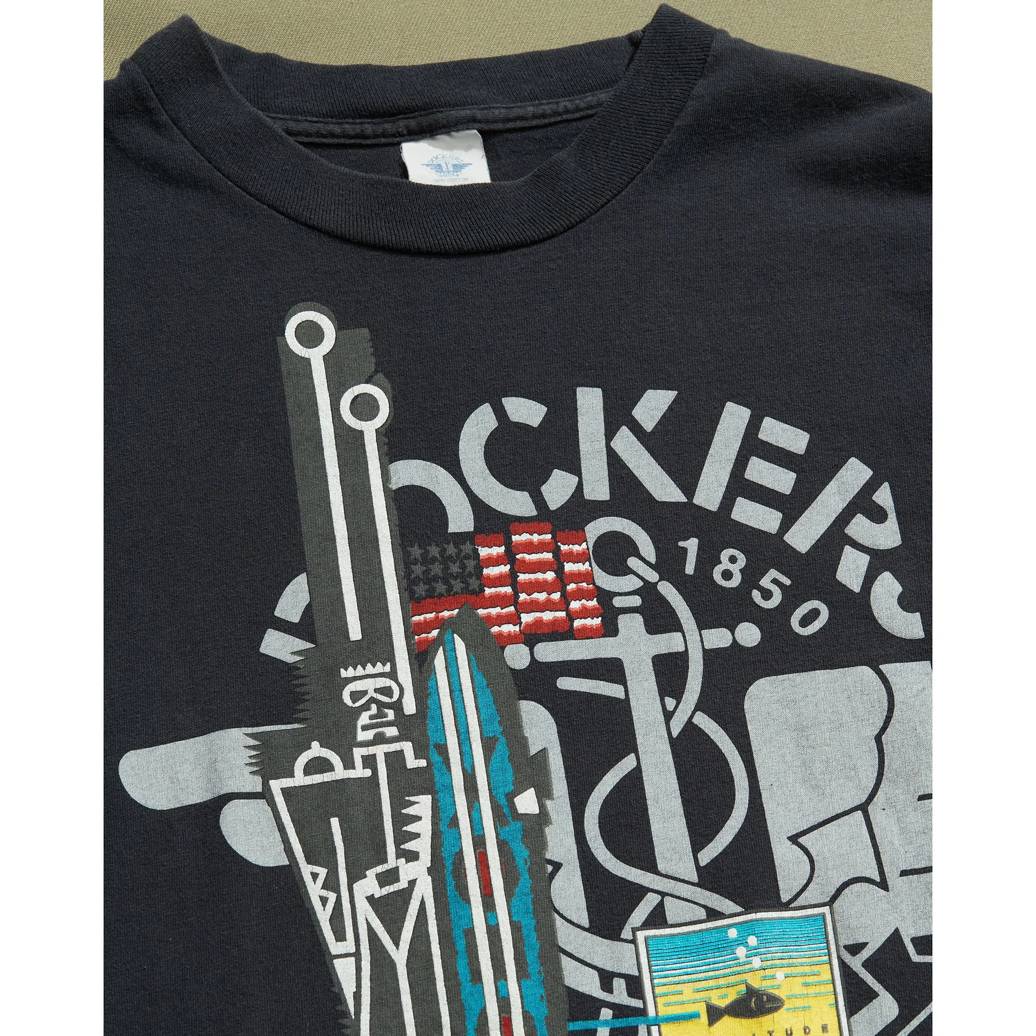Made in USA, Port Atrim Printed Tee - M