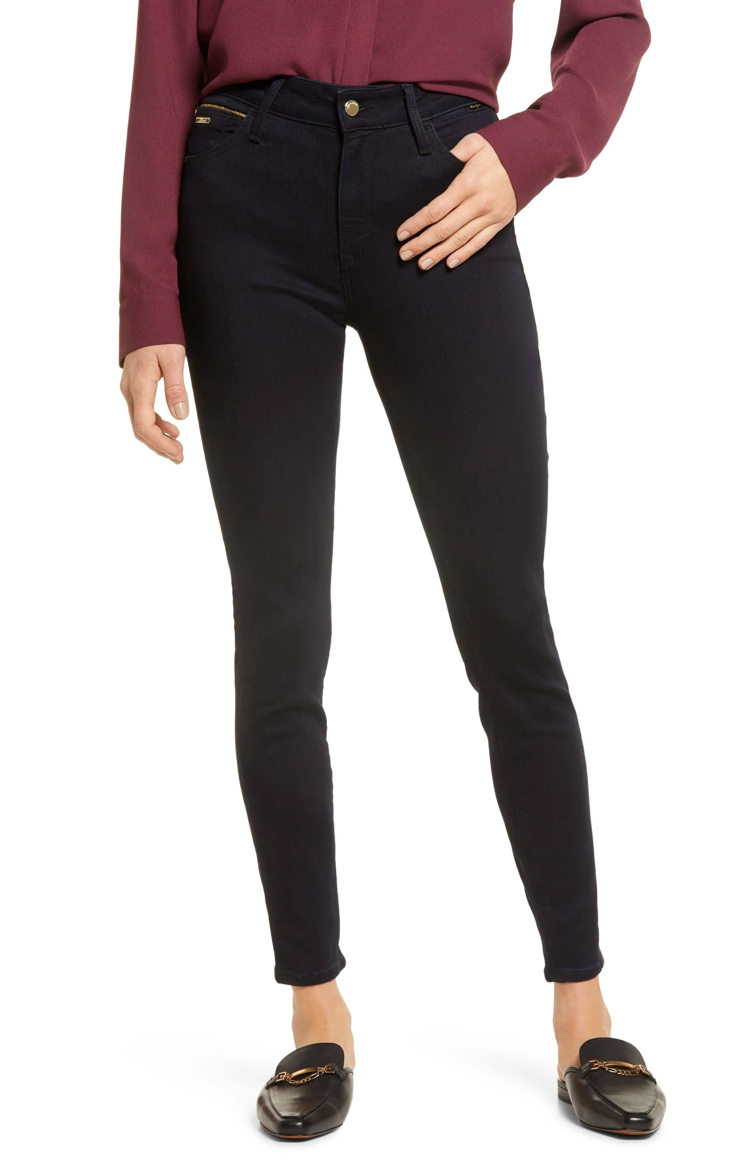Mavi Tess High Rise Gold Jean