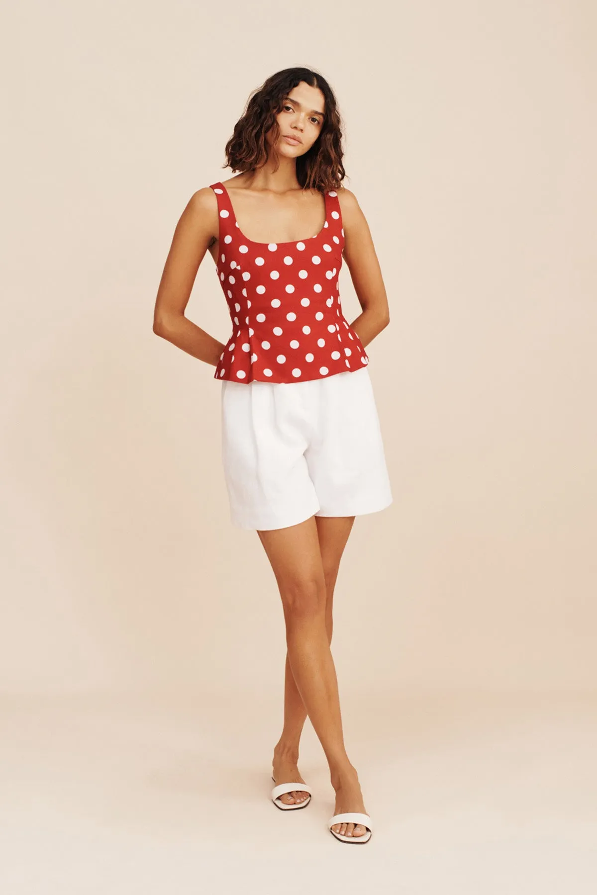 ROSALIE TOP - POLKA DOT