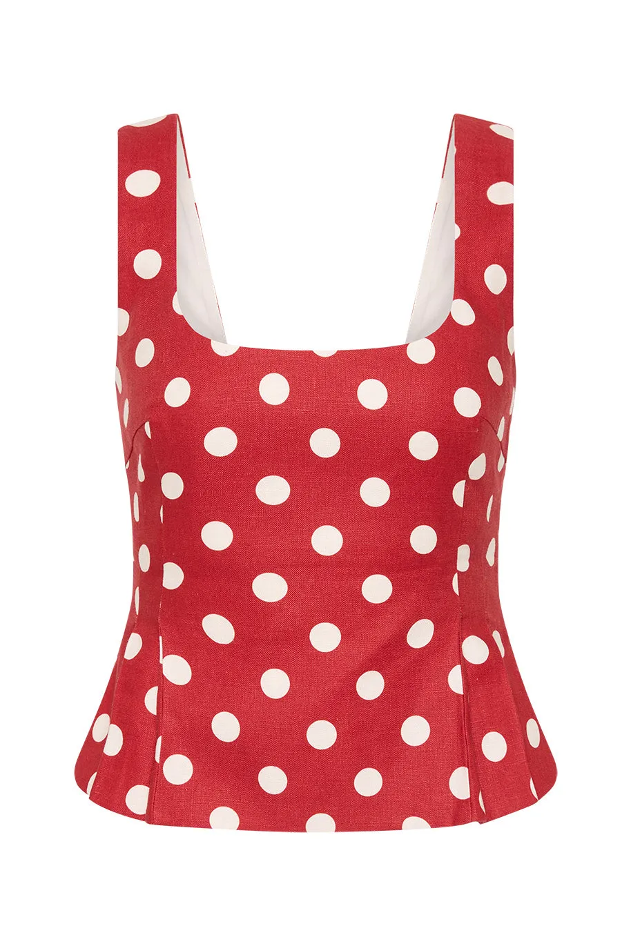 ROSALIE TOP - POLKA DOT