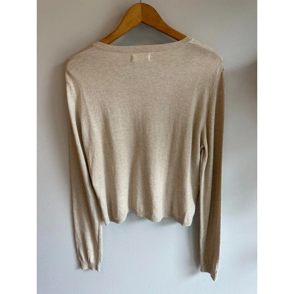Sablyn Cropped Sweater - Size Large