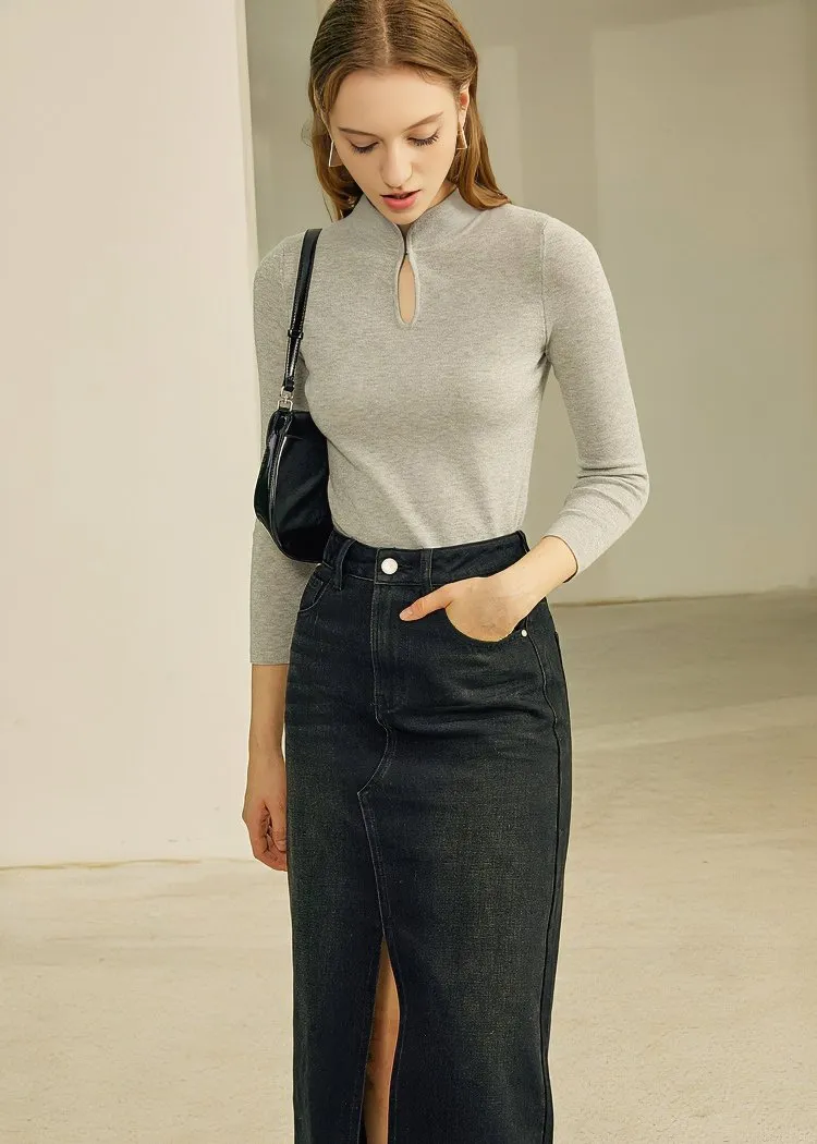 SEMI HIGH NECK BASE TOPS