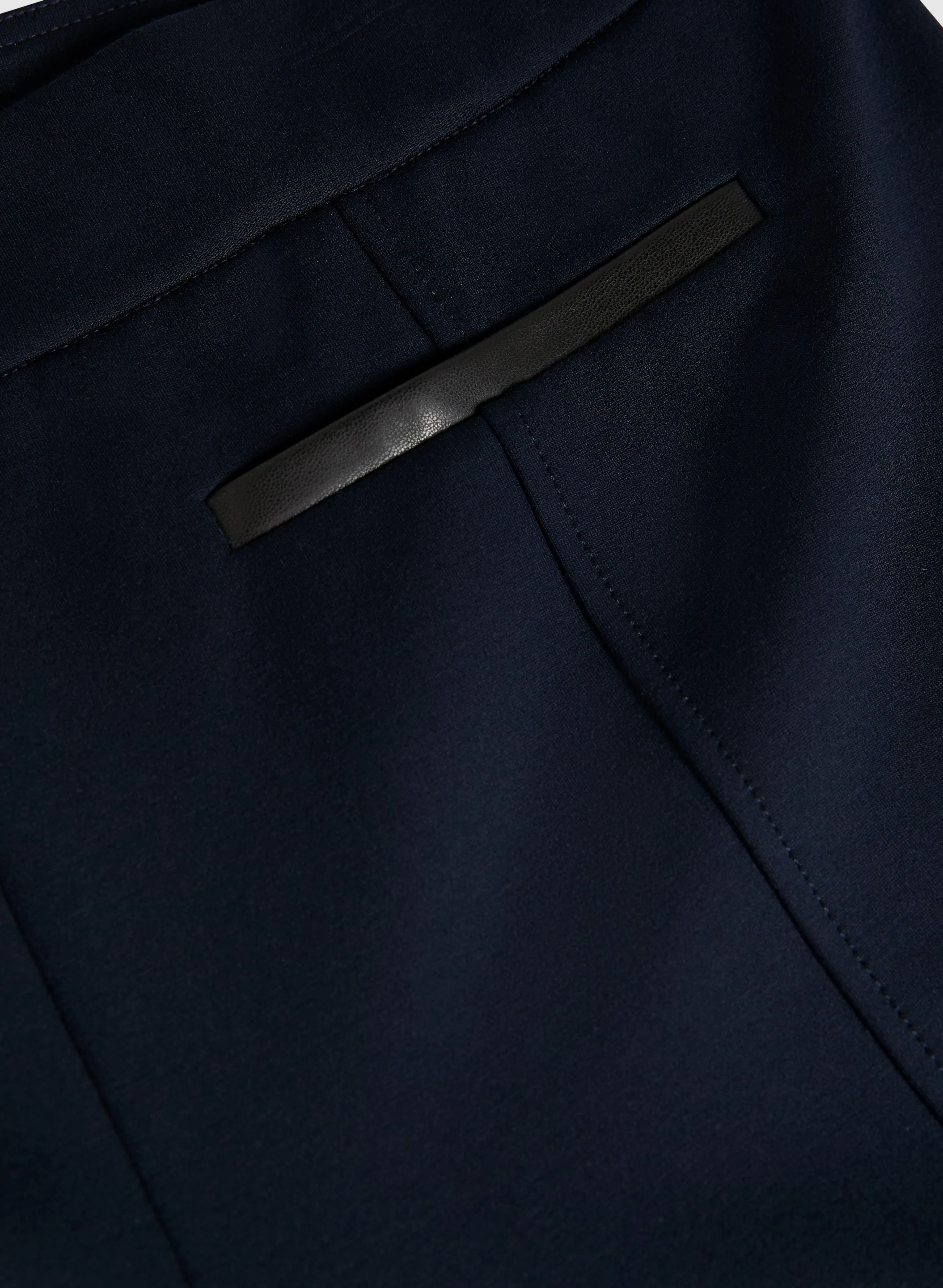 Sofia Pull-On Straight-Leg Pants