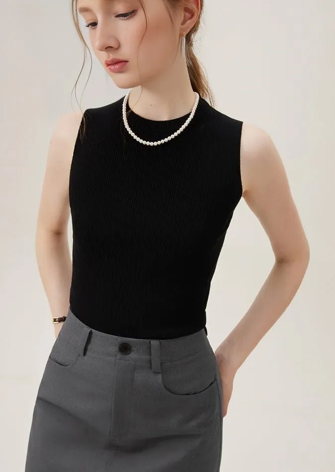 UNDERLAYER BASE SLEEVELESS KNIT VEST