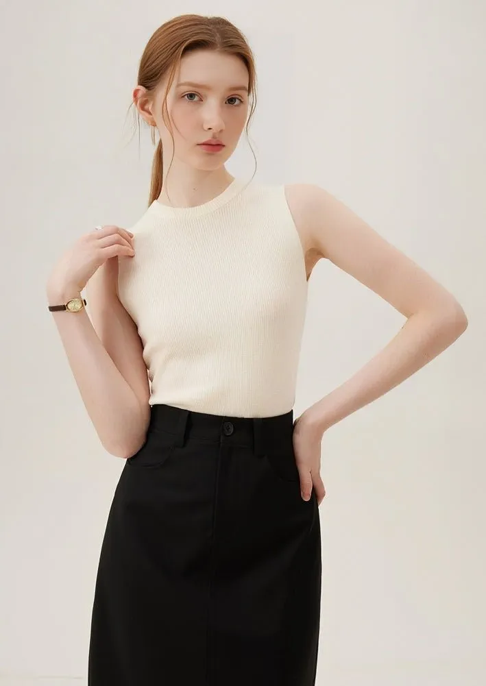 UNDERLAYER BASE SLEEVELESS KNIT VEST