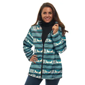 Women's Nordic Animal Sweater Jacket